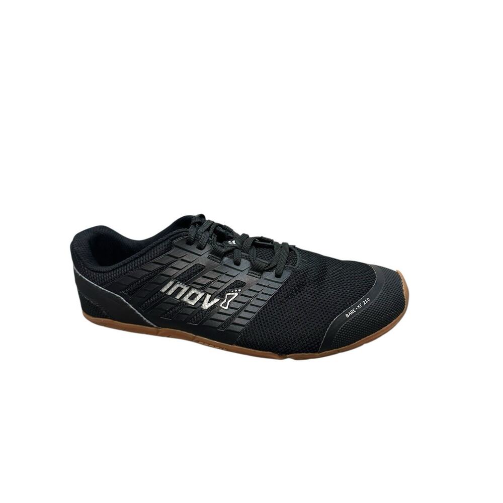 Inov-8 Bare-XF 210 V3 000983-BKGU Mens Black Athletic Cross Training Shoes Sz 11